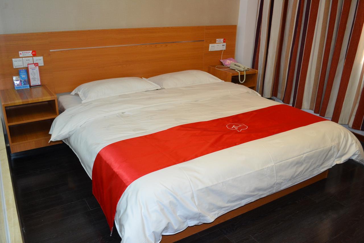 Thank Inn Chain Hotel Zibo Road Dongying Exterior foto