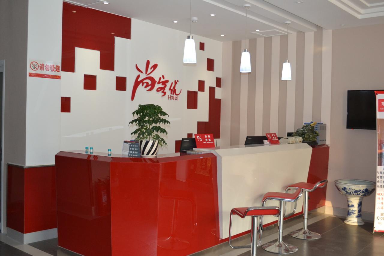Thank Inn Chain Hotel Zibo Road Dongying Exterior foto